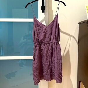 Wilfred never worn size small silk purple dress